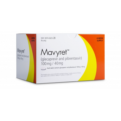 Mavyret Tablets ( Glecaprevir 100 mg / Pibrentasvir 40 mg )